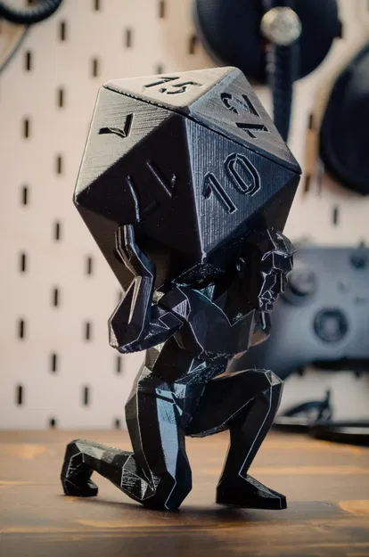 Mô hình Atlas D20 Low-Poly cho game DnD - Image 3