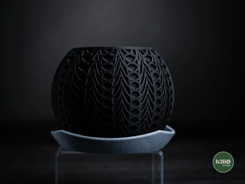 fusion · planter - Chậu cây tối giản hiện đại kèm khay hứng nước - Image 5