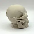 Tượng đầu lâu Steampunk Bonehead nghệ thuật in 3D đẹp mắt - Thumbnail 3