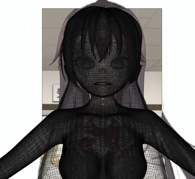 Mô hình 3D Yuki Suou từ Anime Roshidere - File STL và Blender - Image 2