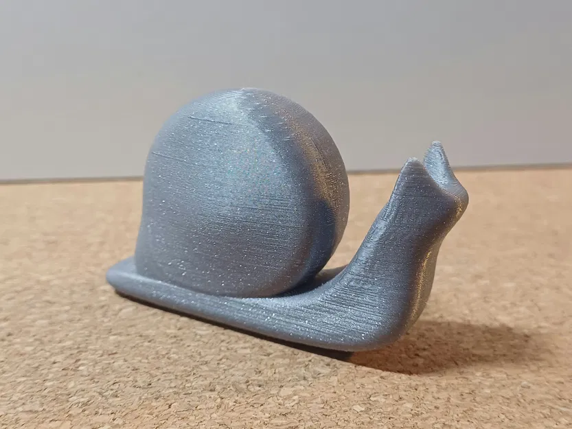 Mô hình ốc sên 3D đơn giản, dễ in trang trí bàn làm việc - Image 2