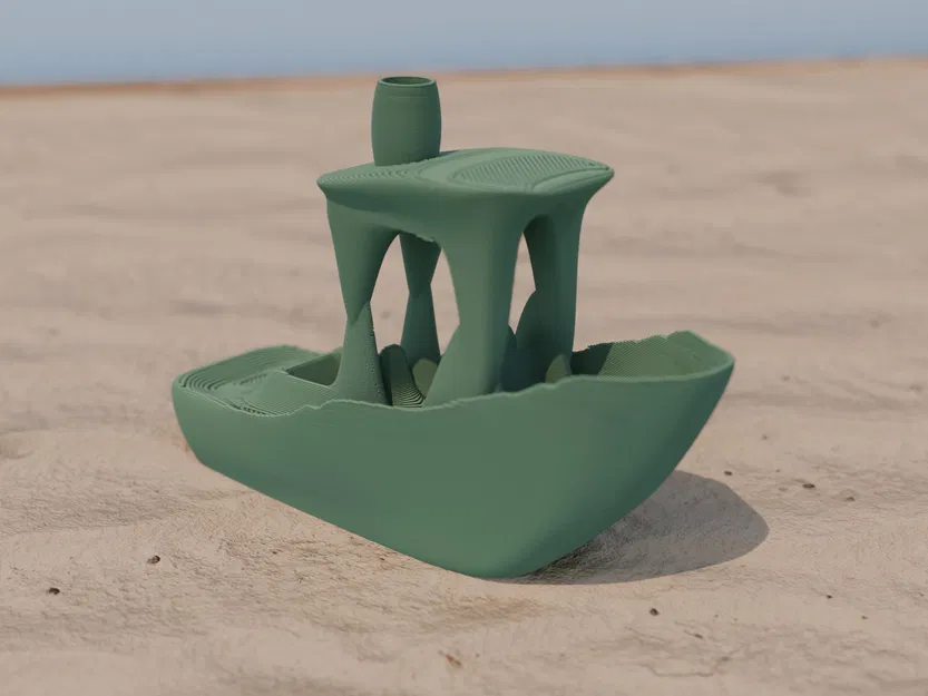 Benchy phong cách hữu cơ (Organic Benchy) - Image 1