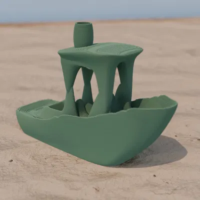 Benchy phong cách hữu cơ (Organic Benchy)