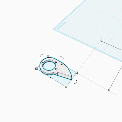 Dụng cụ mở thùng hàng (box opener) thiết kế nhỏ gọn in 3D