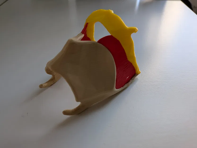 Mô hình giải phẫu thanh quản đa sắc (Larynx multi-colour) - STL cho in 3D - Image 2