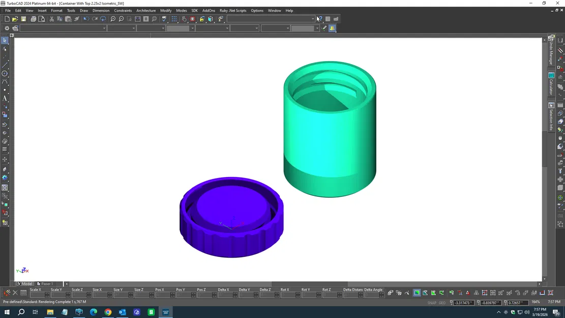 Hộp Đựng Dễ In (Easy Print Container) - Image 2