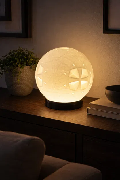 Đèn trang trí Galactic Orb 3D: Thiết kế ấn tượng cho không gian sống - Image 1