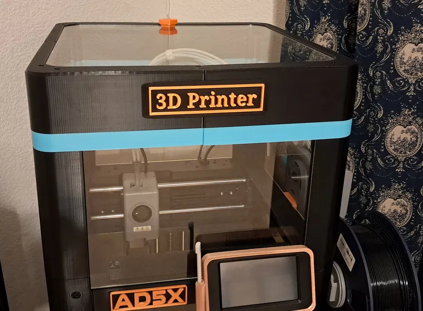 Nhãn dán cho thùng máy AD5X - Image 1