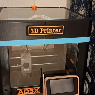 Nhãn dán cho thùng máy AD5X