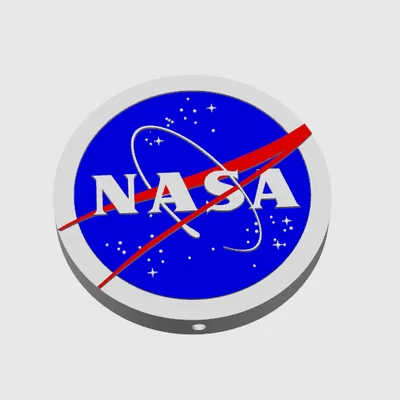 NASA Lightbox - Đèn LED trang trí tường in 3D // Bảng hiệu LED NASA