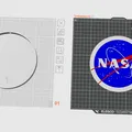NASA Lightbox - Đèn LED trang trí tường in 3D // Bảng hiệu LED NASA - Thumbnail 3