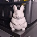 Mô hình chú thỏ mập đáng yêu (Little Fat Bunny) trang trí bàn làm việc - Thumbnail 1