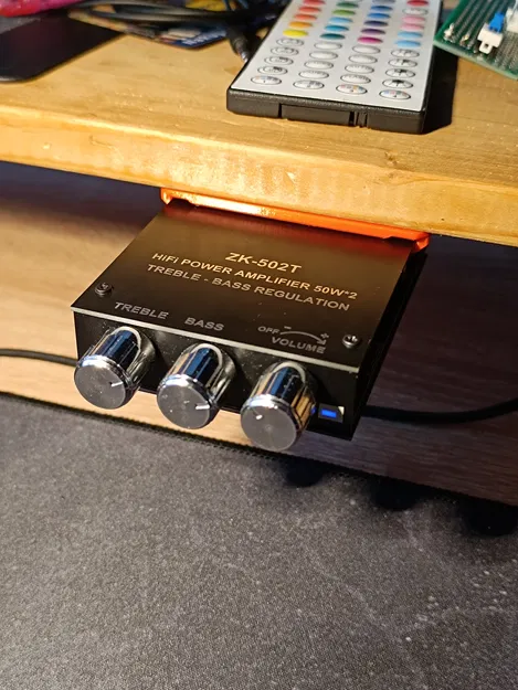 Giá đỡ trượt cho amply ZK-502T - Image 2