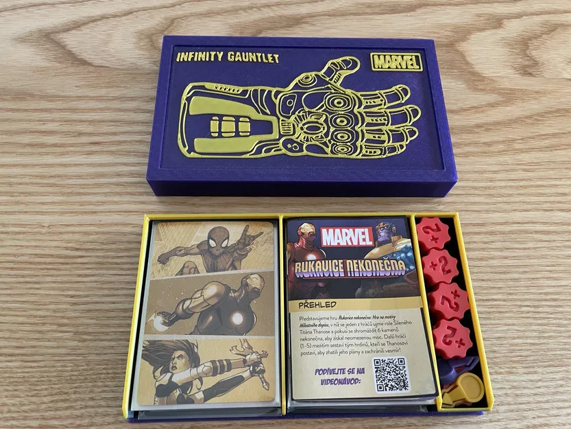 Hộp đựng thẻ bài Infinity Gauntlet - Image 3