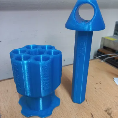 Đế giữ tua vít chính xác với nam châm – Bộ sắp xếp 6 món