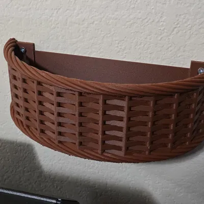 Giỏ treo tường đan lát