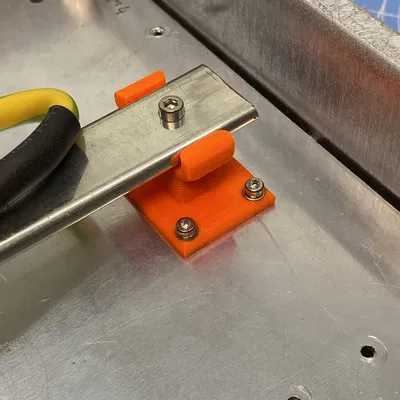 Giá đỡ cho thanh đồng cái (bus bar) 20mm