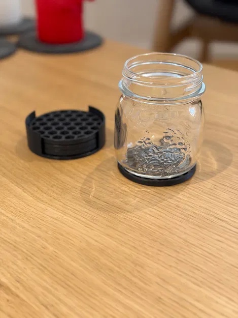 Đế lót ly với đáy TPU chống trượt - Image 3