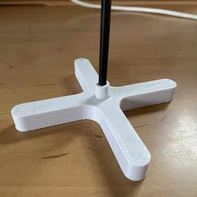 Chân đế cắm cờ để bàn (Flagpole) thiết kế nhỏ gọn in 3D