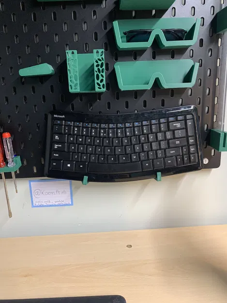 Móc treo bàn phím Skadis (Custom Dovetail) - Image 1