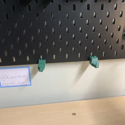 Móc treo bàn phím Skadis (Custom Dovetail)