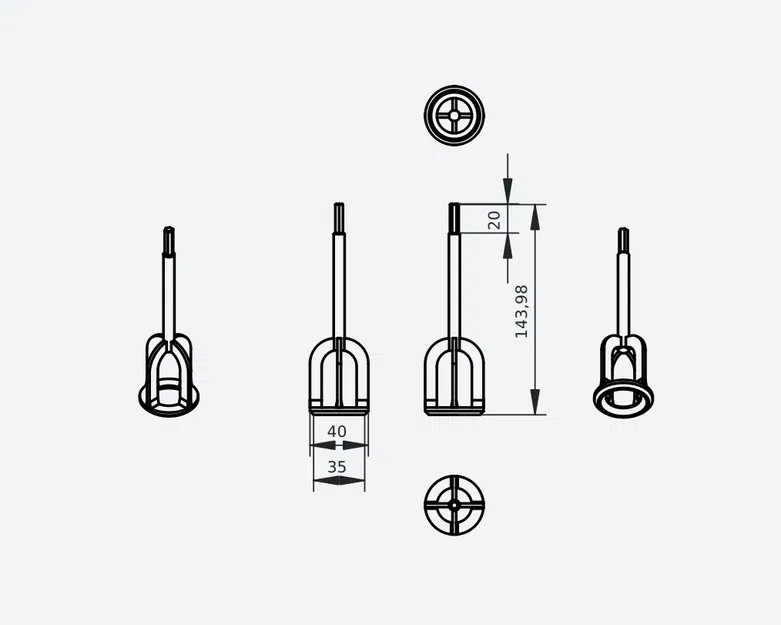 Đầu Khuấy Sơn Cầm Tay Gắn Máy Khoan Đa Năng Cho DIY - Image 2