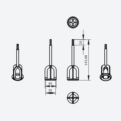 Đầu Khuấy Sơn Cầm Tay Gắn Máy Khoan Đa Năng Cho DIY