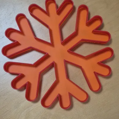 Khuôn tạo hình bông tuyết - Đồ chơi giáo dục giác quan cho bé