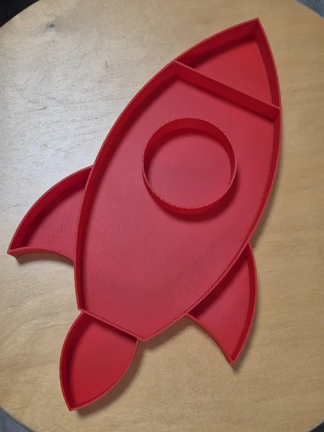 Khay đồ chơi cảm giác hình tên lửa cho bé phát triển kỹ năng - Image 2