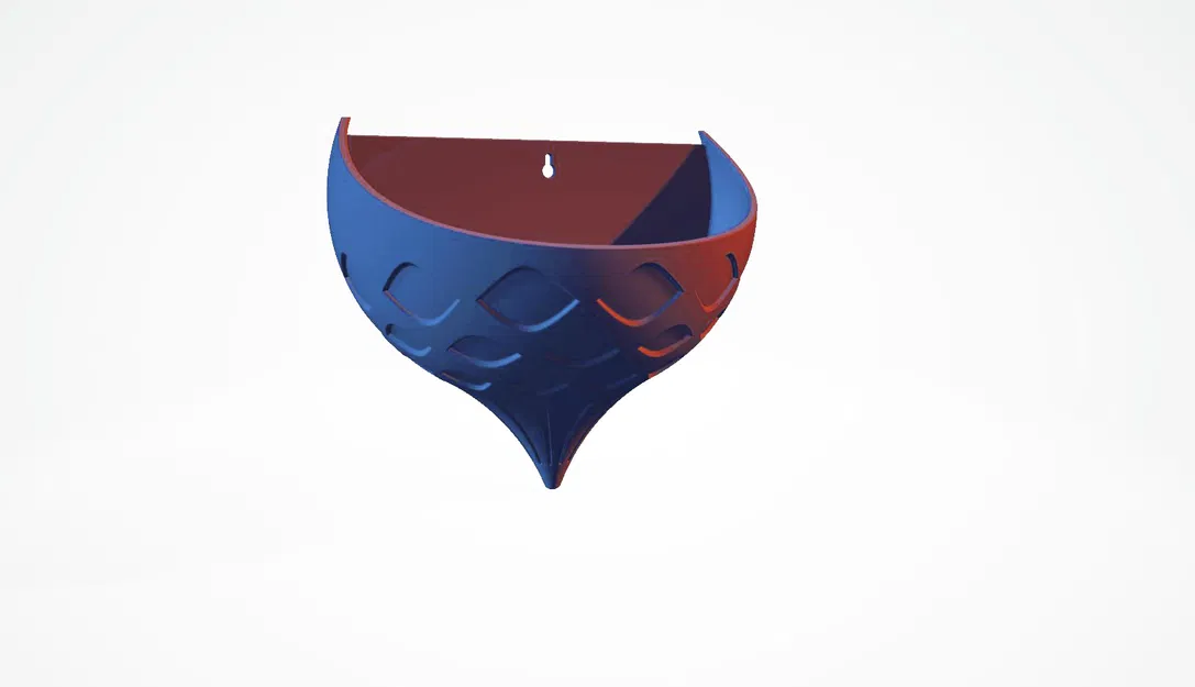 Chậu cây treo tường 3D trang trí (Wall flowerpot) độc đáo - Image 6