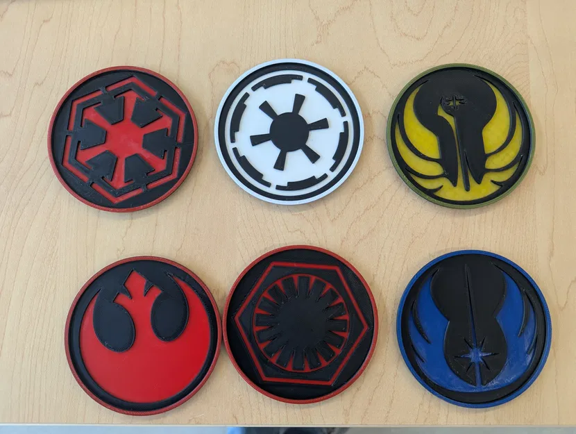 Bộ Đế Lót Ly Chủ Đề Star Wars - Image 1