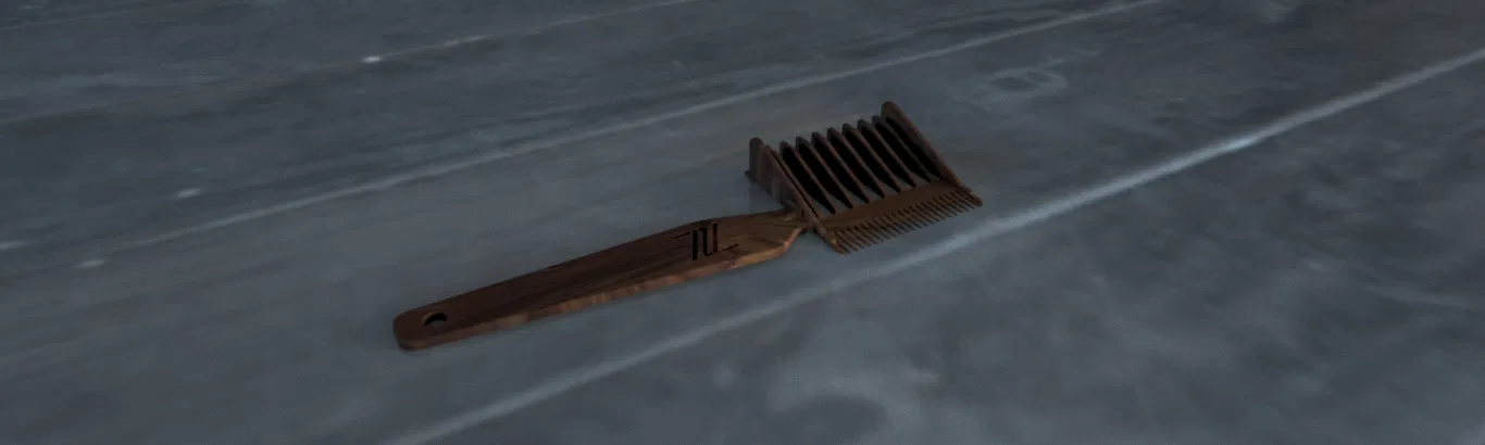 Lược Cắt Tóc Barber Chuyên Nghiệp - Hỗ Trợ Tạo Kiểu 3D Chuẩn Xác - Image 3