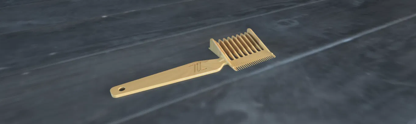 Lược Cắt Tóc Barber Chuyên Nghiệp - Hỗ Trợ Tạo Kiểu 3D Chuẩn Xác - Image 4