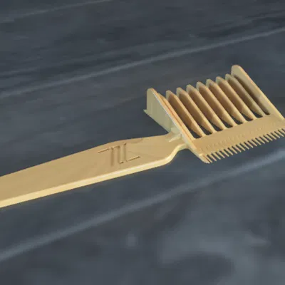 Lược Cắt Tóc Barber Chuyên Nghiệp - Hỗ Trợ Tạo Kiểu 3D Chuẩn Xác