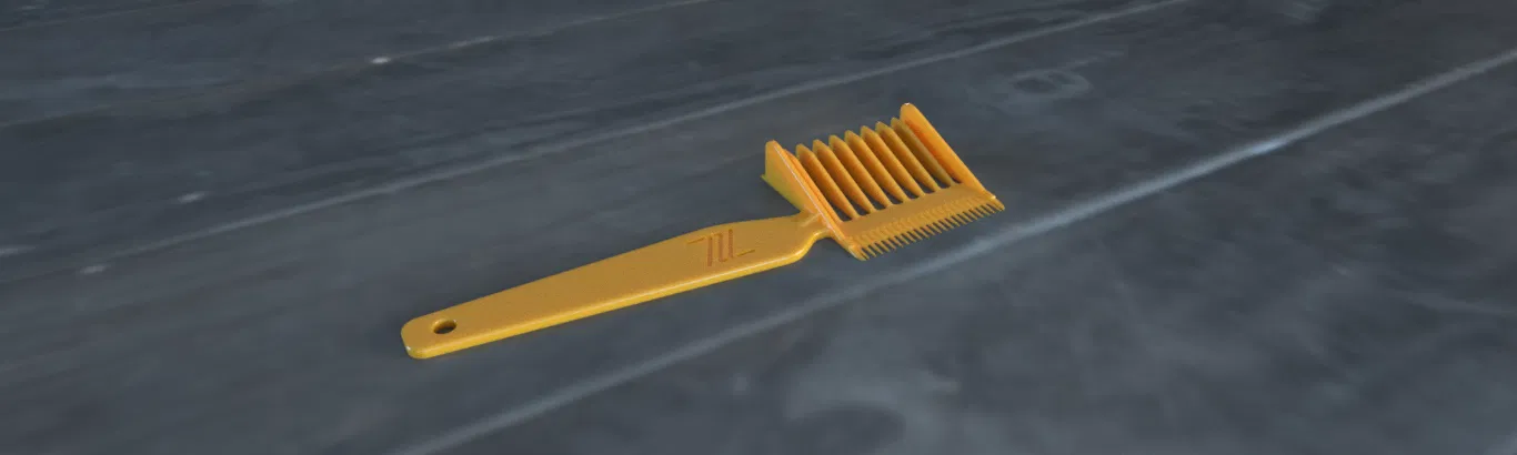 Lược Cắt Tóc Barber Chuyên Nghiệp - Hỗ Trợ Tạo Kiểu 3D Chuẩn Xác - Image 5