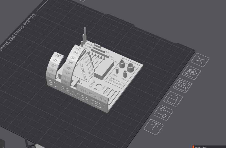 Bộ mô hình kiểm tra hiệu năng máy in 3D (Printer Test) chuẩn nhất - Image 1