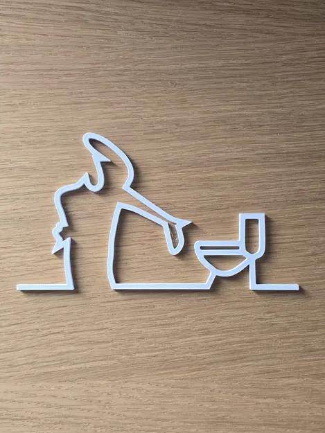 Bảng hiệu nhà vệ sinh (Nam & Nữ) v3 - Image 3