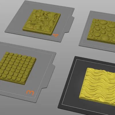 Bộ thảm ghép gạch lát cảm giác cho trẻ em - Dự án in 3D thú vị