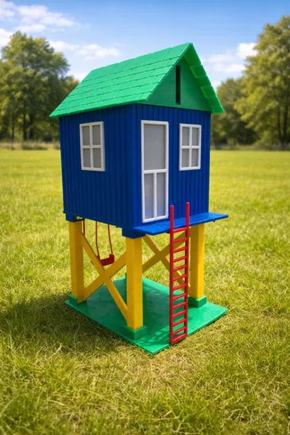 Ống Heo Tiết Kiệm Hình Ngôi Nhà Nhỏ - Image 1