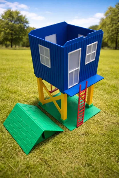 Ống Heo Tiết Kiệm Hình Ngôi Nhà Nhỏ - Image 2