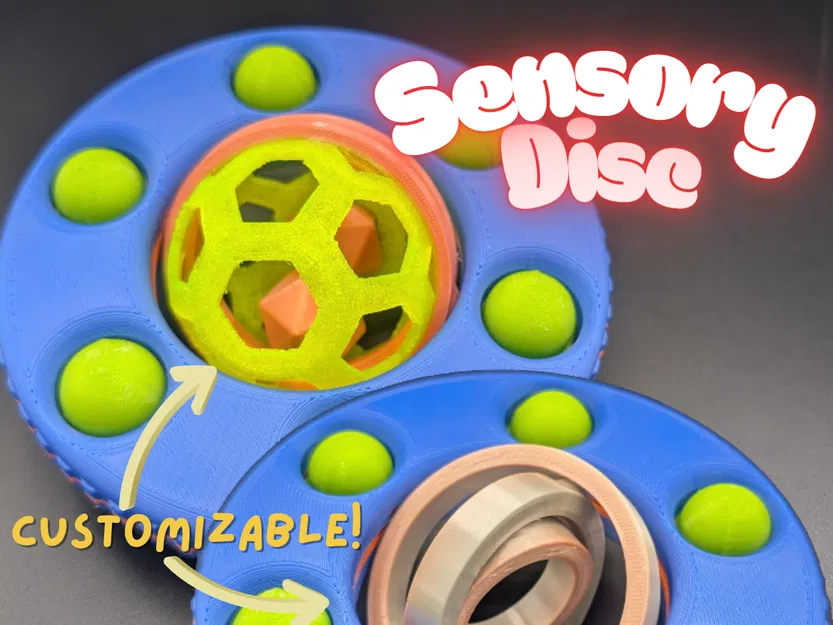 Sensory Fidget Disc Đồ chơi Cảm giác Tùy chỉnh - Image 1