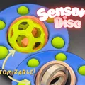 Sensory Fidget Disc Đồ chơi Cảm giác Tùy chỉnh - Thumbnail 1
