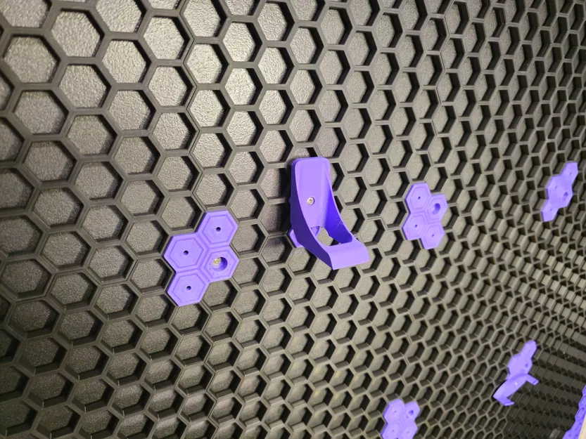 Giá treo bình xịt đơn giản cho Honeycomb Storage Wall - Image 5