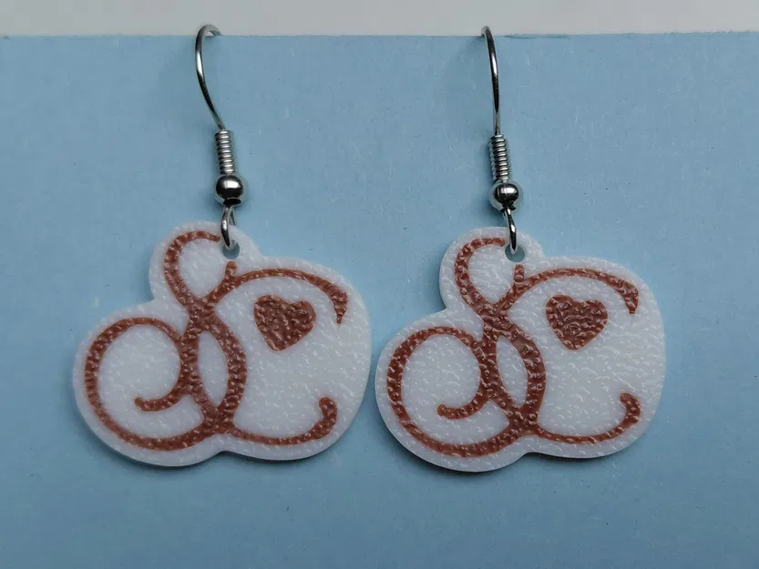 Bông tai / Móc khóa logo Sabrina Carpenter - Image 1