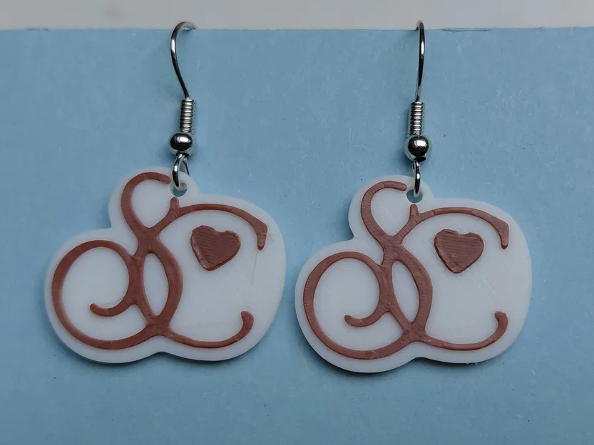 Bông tai / Móc khóa logo Sabrina Carpenter - Image 2