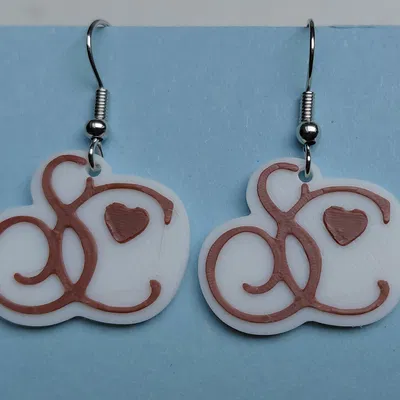 Bông tai / Móc khóa logo Sabrina Carpenter