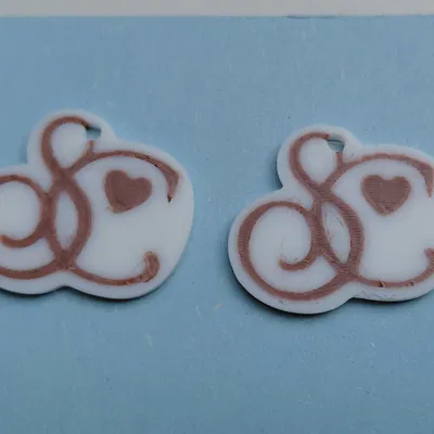 Bông tai / Móc khóa logo Sabrina Carpenter