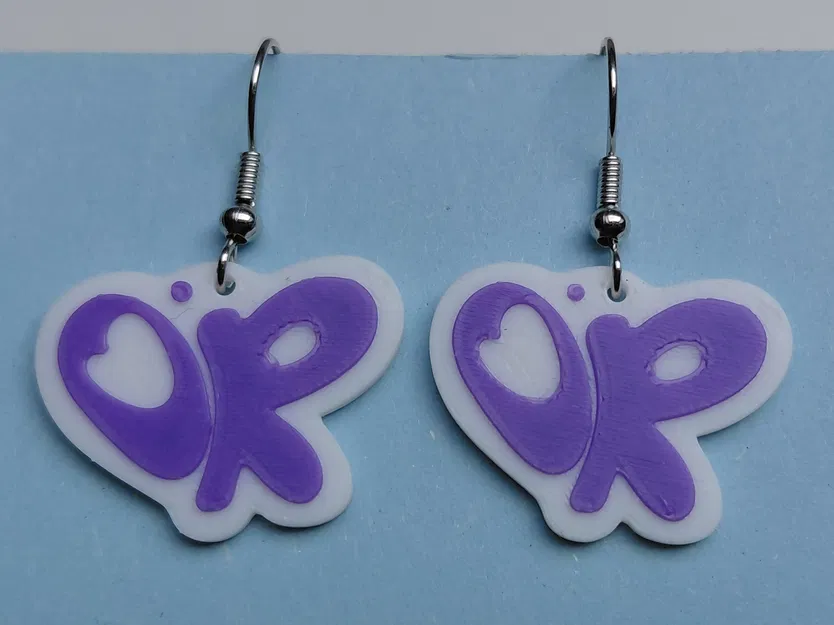 Bông tai hoặc móc khóa logo Olivia Rodrigo - Image 2