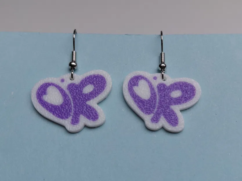 Bông tai hoặc móc khóa logo Olivia Rodrigo - Image 3