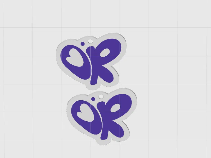 Bông tai hoặc móc khóa logo Olivia Rodrigo - Image 4